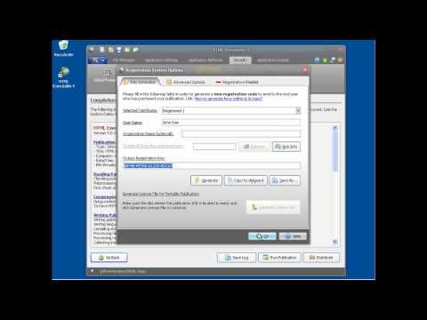 HTML Executable - Trial Ebooks and Registration Keys