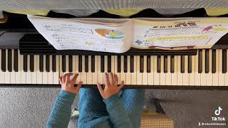 P26,Mountain Climbing ,John Thompson's Easiest Piano Course Part Two, piano beginner practicing