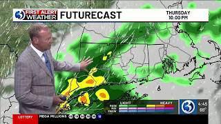 FORECAST Rain chances rise today and over the weekend