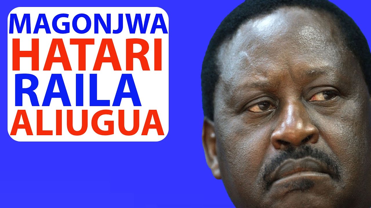 Breaking News: Magonjwa Matatu Raila Alikuwa Anapambana Nao Yaachiliwa
