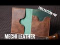 Leather Card Wallet DIY – Step by Step + Free Pattern