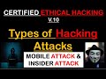 Types of Hacking Attacks || Mobile Threats || Insider Attack || Detail in Hindi
