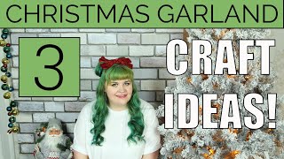 Cheap and easy Christmas garland ideas | Christmas diy decorations