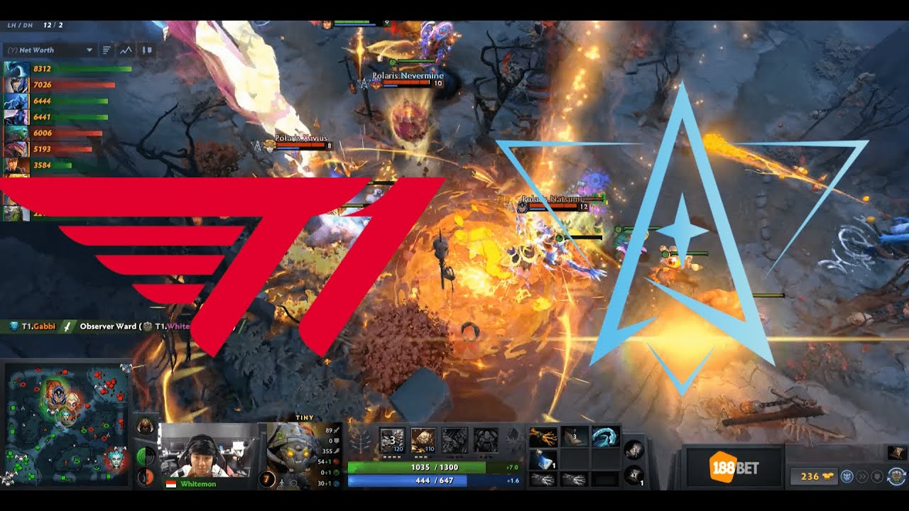 T1 vs Polaris Esports Dota 2 Highlights Game 2 - Bo3 DPC SEA Tour 3 Division 1 (2022) | LatepostDota