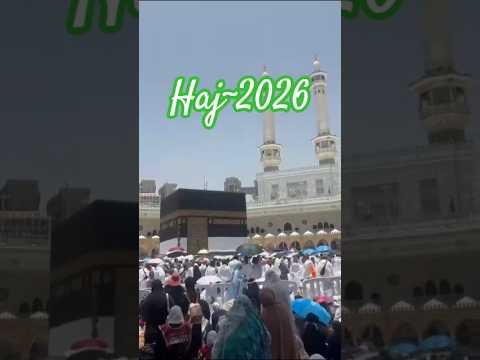 Suna Hai Vaha pe Jo Hajj ho raha hai #hajj #hajj2026 #hajjmubarak #allah #allahuakbar #madina #kaba