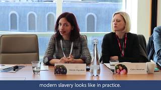 Underground Lives: Police Response to Victims of Modern Slavery report launch