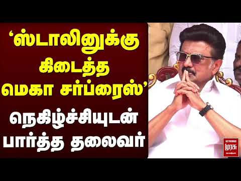 ஸ்டாலினுக்கு கிடைத்த மெகா சர்ப்ரைஸ் | DMK | MK Stalin | Udhayanithi