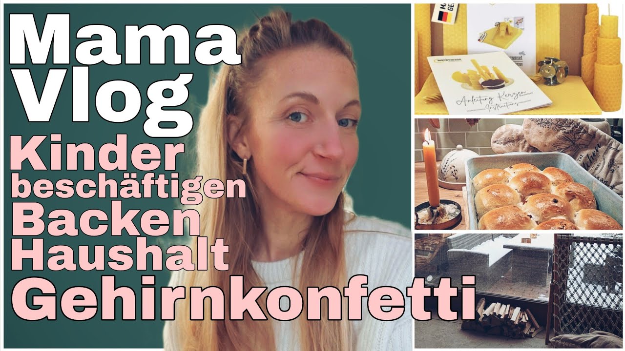  MAMA VLOG l Alltag , Spielen , Backen , Foodhaul und Neuigkeiten