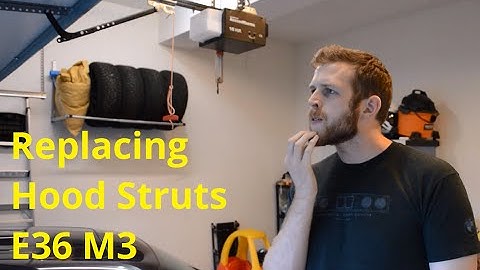 BMW Chronicles #6: How to swap hood struts on an E36 M3!