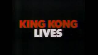 King Kong Lives Tv Spot 1986