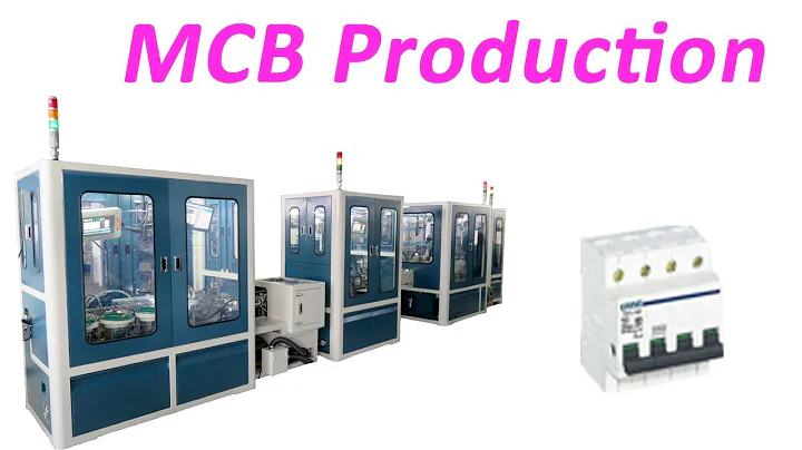 MCB Miniature Circuit Breaker Automatic Assembly Line Automation Equipment Plant Automation