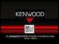 All KENWOOD Portable MiniDisc series history of the 1994+ 2005