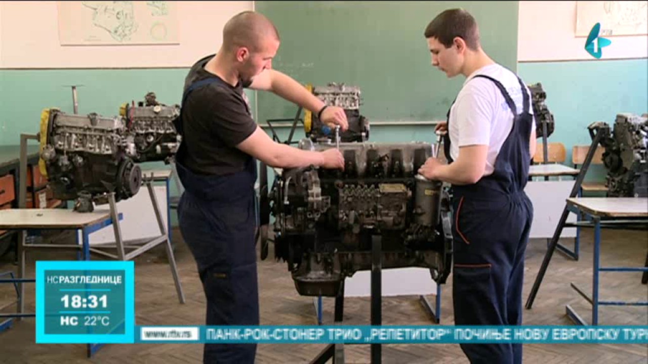 NS: Dualno obrazovanje u Mašinskoj školi