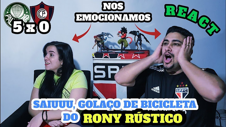 REACT PALMEIRAS 5 X 0 CERRO PORTENO - GOLAÇO DE BICICLETA DO RONY