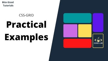 CSS Grid Tutorial | 3 Practical Examples | Bite-Sized Tutorials