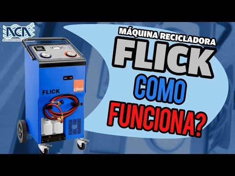 MÁQUINA RECICLADORA DE GÁS AR CONDICIONADO AUTOMOTIVO OKSYS FLICK - COMO FUNCIONA?