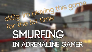 Pretending to play AG for the first time