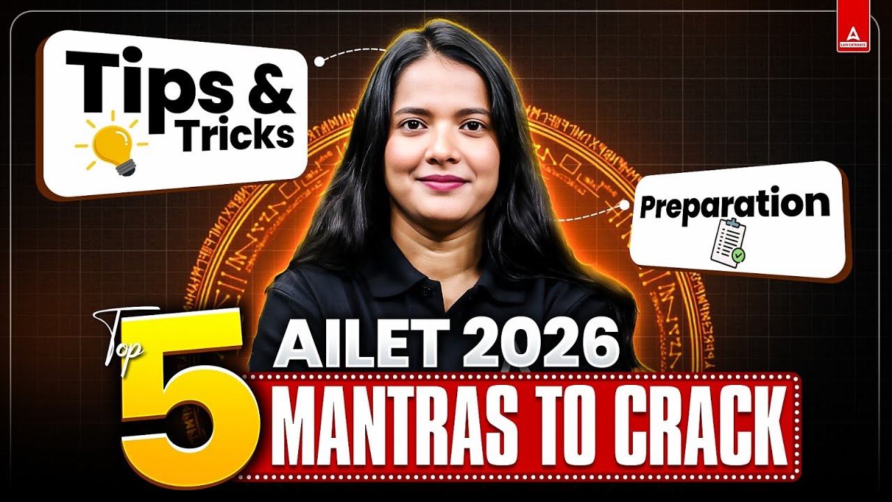 5 TIPS to Crack AILET 2026 | AILET Preparation Strategy & Tips for ...