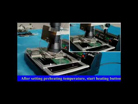 T-870A BGA Rework Station Operation