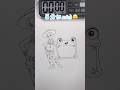 Drawing Lilypad and Jessie in 5sec,10sec,1mins,5mins トイストーリーのリリーパッドとジェシーを5秒、10秒、1分、5分で描く #shorts