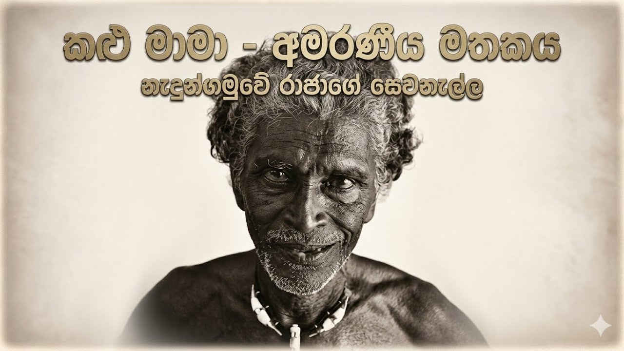 කළු මාමා - අමරණීය මතකය (Kalu Mama) | නැදුන්ගමුවේ රාජාගේ සෙවනැල්ලට උපහාරයක් | Special Tribute Song