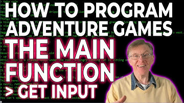 Reading commands from the main program loop (Complete Course in Adventure Game Programming)