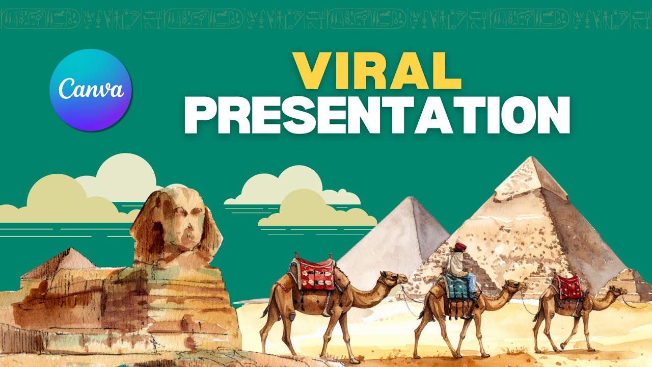 Как создать эту вирусную презентацию PowerPoint в CANVA l MORPH Transition