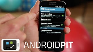 How to factory reset the Samsung Galaxy S4 [TUTORIAL] screenshot 2