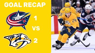 Columbus Blue Jackets (14) @ Nashville Predators (12) 10/9/25