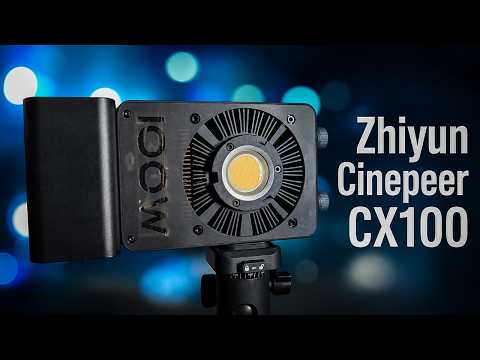 Zhiyun Cinepeer CX100 - ไฟวิดีโอขนาดกะทัดรัด ที่สว่างตาแตก