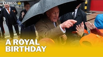 Thumbnail for King Charles celebrates his 77th birthday with a rainy visit to Wales to meet the public