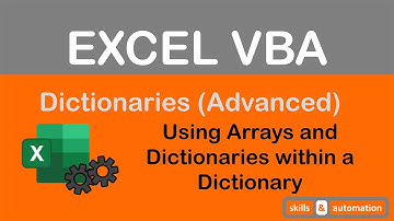 Using Arrays and Dictionaries Within Dictionaries (Nested) || Excel VBA || Advanced Dictionaries