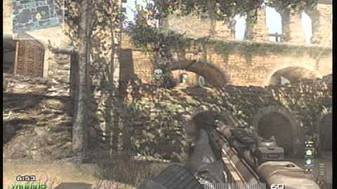 MW3: 3v3 TDM Unsilenced MP5 Moab