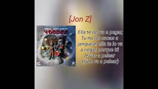 Jon z - Baby Rasta [Ella Te Las Va a Pegar] ft. Ele A El Dominio, Noriel (Letra)