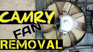 How To Remove The Cooling Fans On A 2002-2006 Toyota Camry