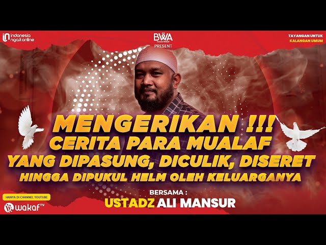 MENGERIKAN!! CERITA PARA MUALAF YANG DIPASUNG, DICULIK, DISERET HINGGA DIPUKUL HELM OLEH KELUARGANYA class=