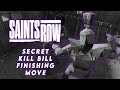 Saints row 2022  secret finishing move five point palm exploding heart  kill bill