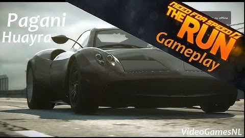 Need For Speed: The Run | Pagani Huayra Gameplay - Online Multiplayer - Interstate 580 [PS3] [HD]