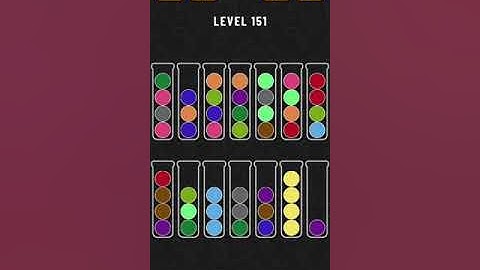 Ball Sort Puzzle Level 151