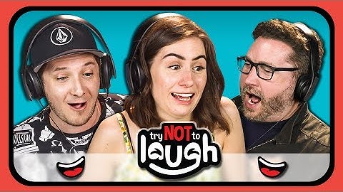 YouTubers React To Try To Watch This Without Laughing or Grinning #5