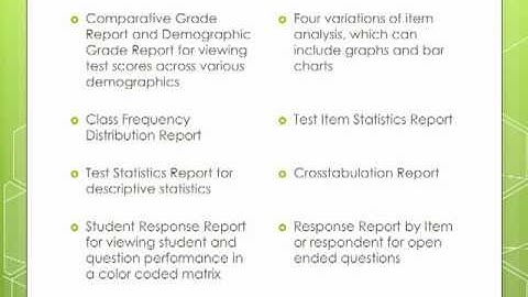 OMR Test Grading with Remark Office OMR- Exam Scoring Demo - Grade Reports and Analysis-Part 3