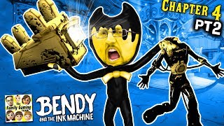 OUCH! BENDY \& THE INK MACHINE CARNIVAL NIGTHMARE!  MOST INTENSE EPISODE! (FGTEEV Chapter 4 #2)