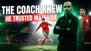 Manchester Uniteds Right Back Replaced Hakimi And Morocco Didnt Collapse