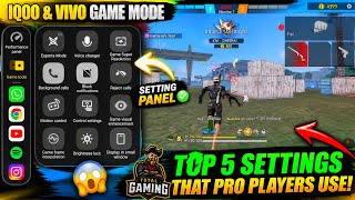 iQOO Ultra Game Mode ⚡ Top 5 Hidden Settings for 100% Accuracy &amp; Perfect Aim, No Recoil 🔥👍