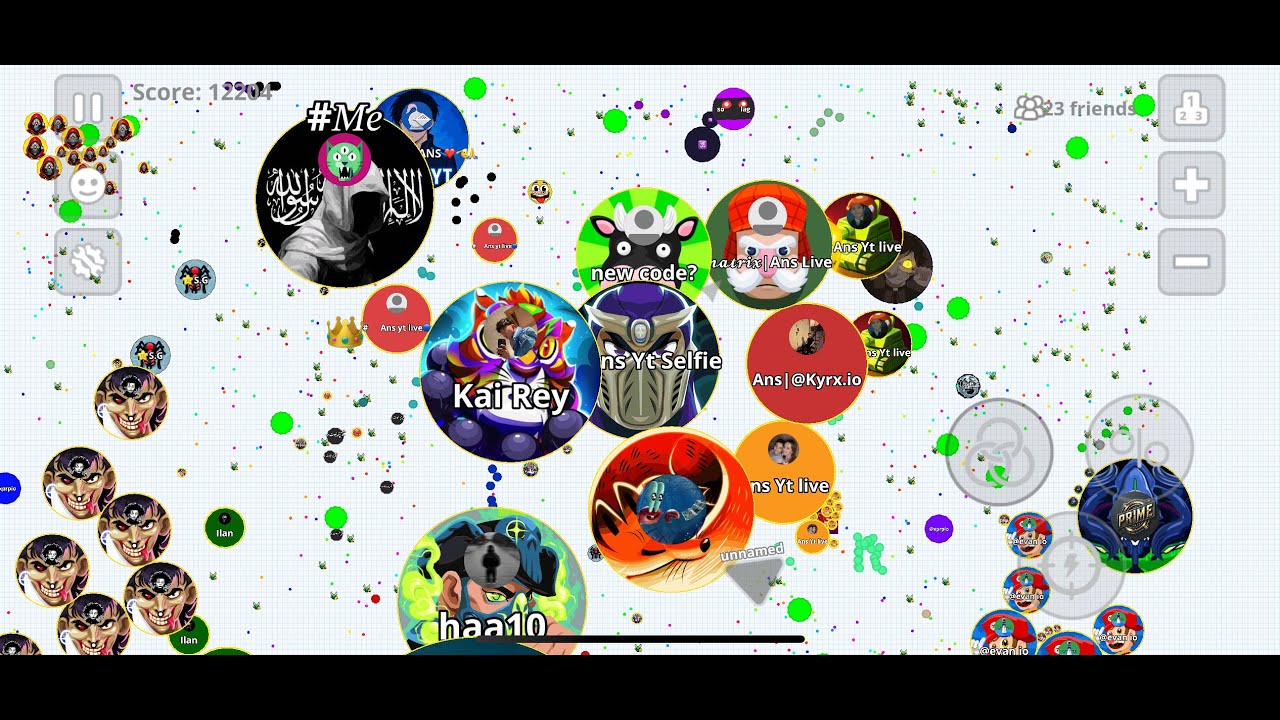 Ans Yt Back Live Agar.io 😎