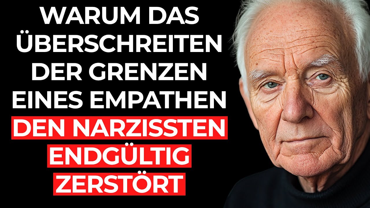 Warum das ÜBERSCHREITEN der GRENZEN eines EMPATHEN den NARZISSTEN endgültig ZERSTÖRT