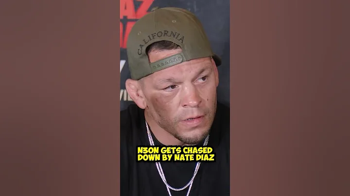 Nate Diaz Chased Down Neon😭