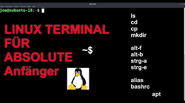 LINUX Terminal for absolute beginners - Linux German - For Linux beginners