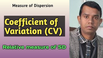 Coefficient of variation (CV) I Relative measure of SD I Rambabu Yadav Sir