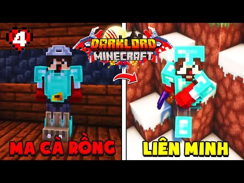 MINECRAFT Dark Lord Tập 4 | KienRic Trở Thành Ma Cà Rồng Và Liên Minh Cùng Zeno, Caubengok, Tân ML